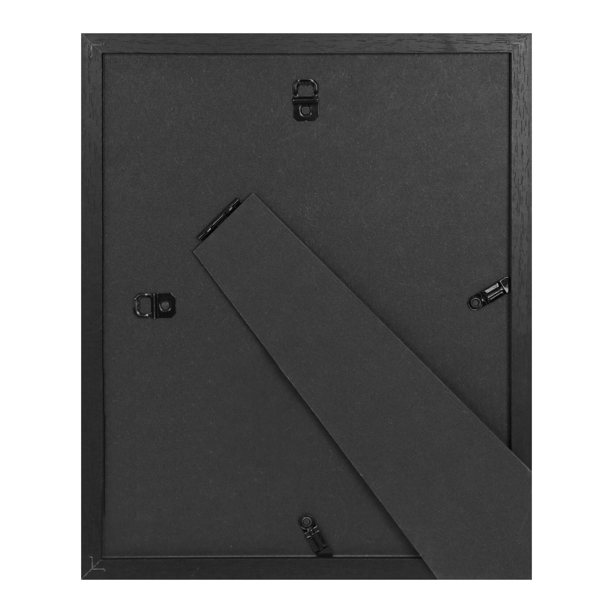Expressions™ 5" x 7" White & Black Frame with Mat by Studio Décor®